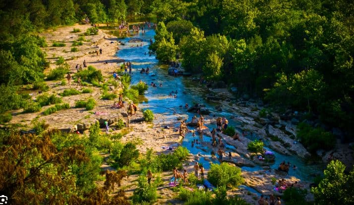 Barton Springs or Barton Creek Greenbelt